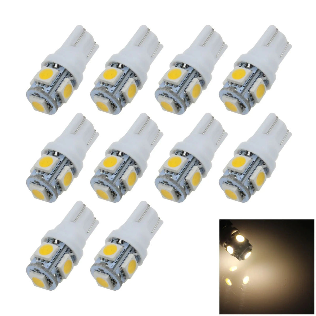 ampoule led blanc moderne 12v éclairage intérieur ronde sans grille