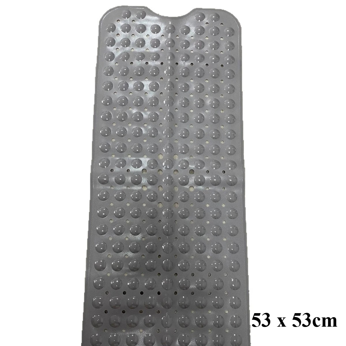 tapis douche gris bleu clair perforé anti dérapant drainage rapide moderne suction 70x38cm 53x53cm