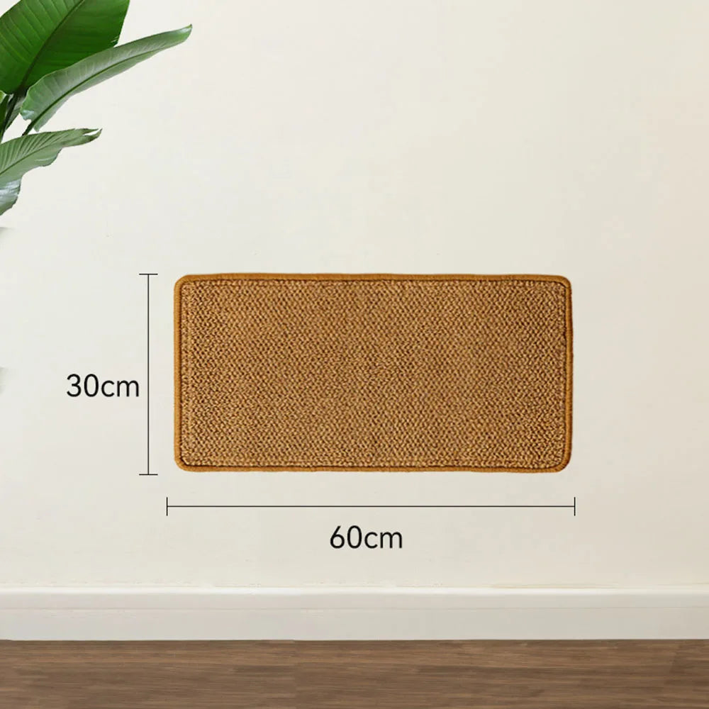 tapis grattage chats sisal adhésif non glissant durable moderne 30x60cm