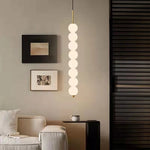 Installation de la lampe suspendue en pendentif cordon