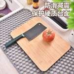 tapis protection silicone moderne gris perforations antidérapant cuisine vaisselle fond évier résistance chaleur