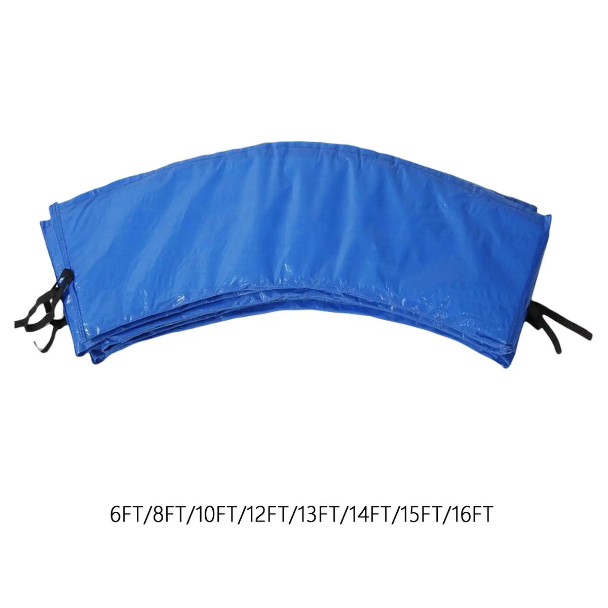 tapis trampoline bleu texture tissée moderne imperméable protection ressortsextérieur 10ft 12ft 14ft