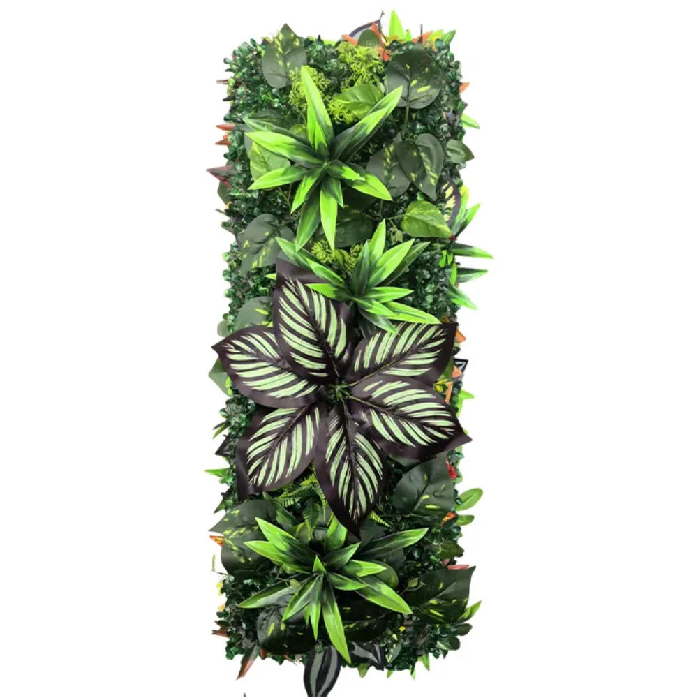 tapis fleurs artificielles décoration intérieure moderne végétal branches feuilles diverses opaques anniversaire fixations murales
