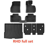 tapis sol coffre coussin dossier arrière noir texture rugueuse motifs ondulés moderne bmw x1