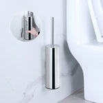 brosse wc inoxydable moderne blanche noire argent or support mural pieds