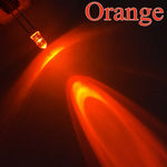 diodes led ronde 3mm bleu vert rouge blanc chaud jaune blanc rose violet orange