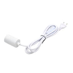 ampoule suspendue moderne câble noir interrupteur doré métal e27 chambre salon étude