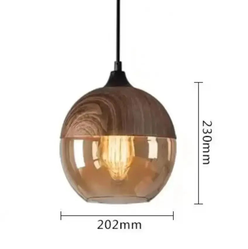 suspension lumineuse moderne pendentif verre noir transparent contemporain fixation câble luminaire salle manger chambre