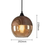 suspension lumineuse moderne pendentif verre noir transparent contemporain fixation câble luminaire salle manger chambre