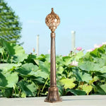 lanterne vintage dorée moderne rétro motifs géométriques extérieur ip65 led