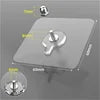porte savon adhésif transparent moderne minimaliste fixations adhésives vis fixation auto collant PVC