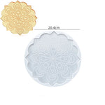 serviettes table motif floral gris bleu vert doré modernes silicone