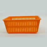 lot 10 petits paniers rangement plastique maille maison