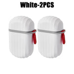 porte savon transparent moderne boîte couvercle plateau drainage gris rouge pratique salle bain