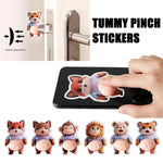 sticker autocollant animal cartoon violet beige rose noir blanc chien chat singeintérieur decoration