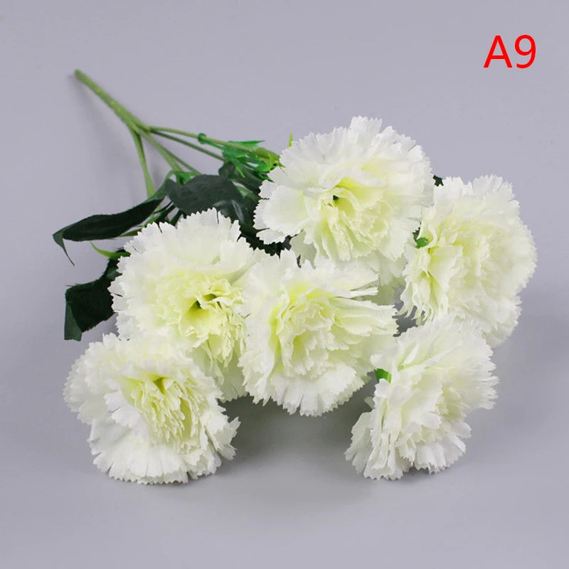 décoration extérieure moderne bouquet fleurs artificielles jaune rose rouge violet blanc simple minimaliste