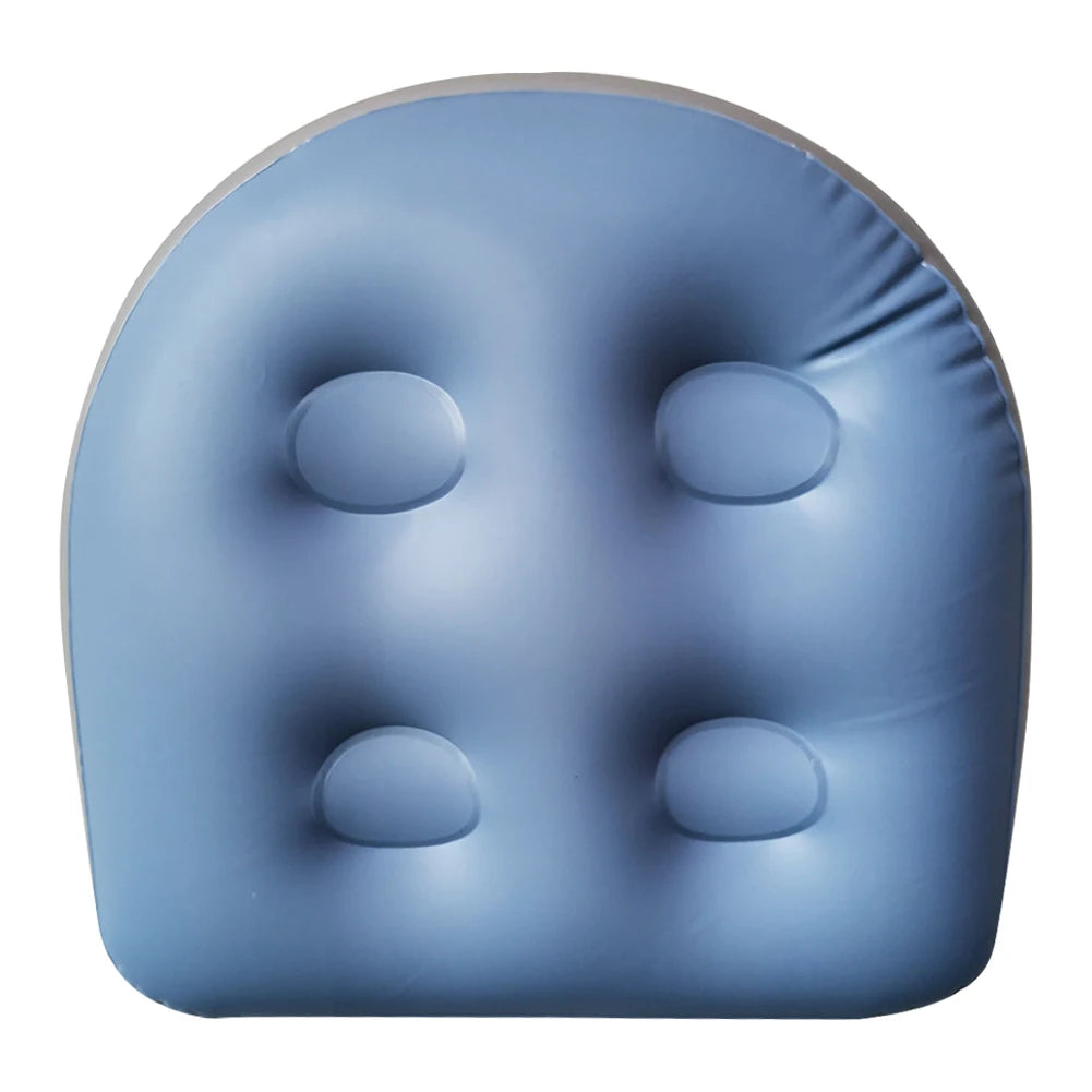 coussin bain gonflable bleu noir or moderne rond lisse injection eau respectueux environnement