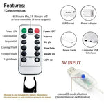 guirlande lumineuse rideau led blanc doré telecommande usb decoration noel maison interieur