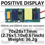 circuit intégré électronique moderne 500mA 600mA led driver 12v 18v 3w dc36 65v vert