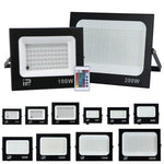 projecteur led moderne 6500k rgb étanche garage extérieur 220v 10w 200w