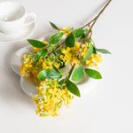 Bouquet artificiel fleuri jaune blanc rose bleu violet naturel minimaliste intérieur decoration mariage anniversaire