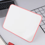 tablette dessin noire verte bleue rose violette moderne minimaliste bordure colorée 30.5cm 23cm