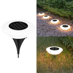lampe solaire sol contemporaine imperméable led blanc moderne jardinextérieur rechargeable