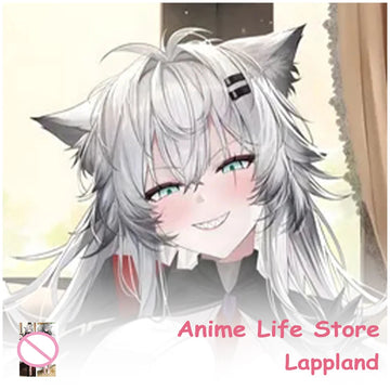 housse coussin corps anime lappland double face décoration lit coton doux chambre