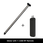 motrice store roulant électrique interrupteur télécommande hub rf moderne gris métallisé lisse opaqué