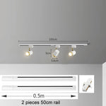 spots led gu10 réglables moderne noir doré brillantsintérieur chambre salon