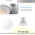 ampoule led 12v 3w 5w 6w 7w blanc chaud 120 degrés moderne basse pression