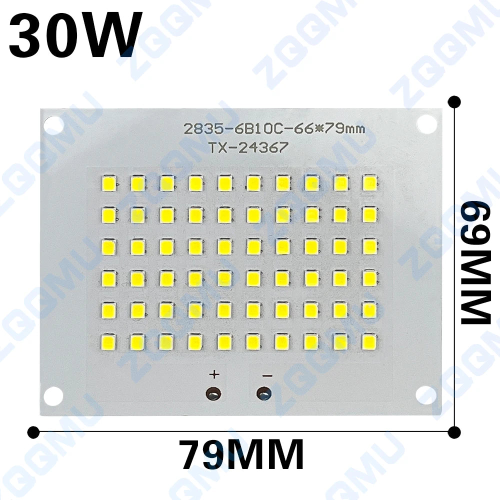 projecteur led plaque 10w 20w 30w 50w 100w 150w blanc moderne haute puissance
