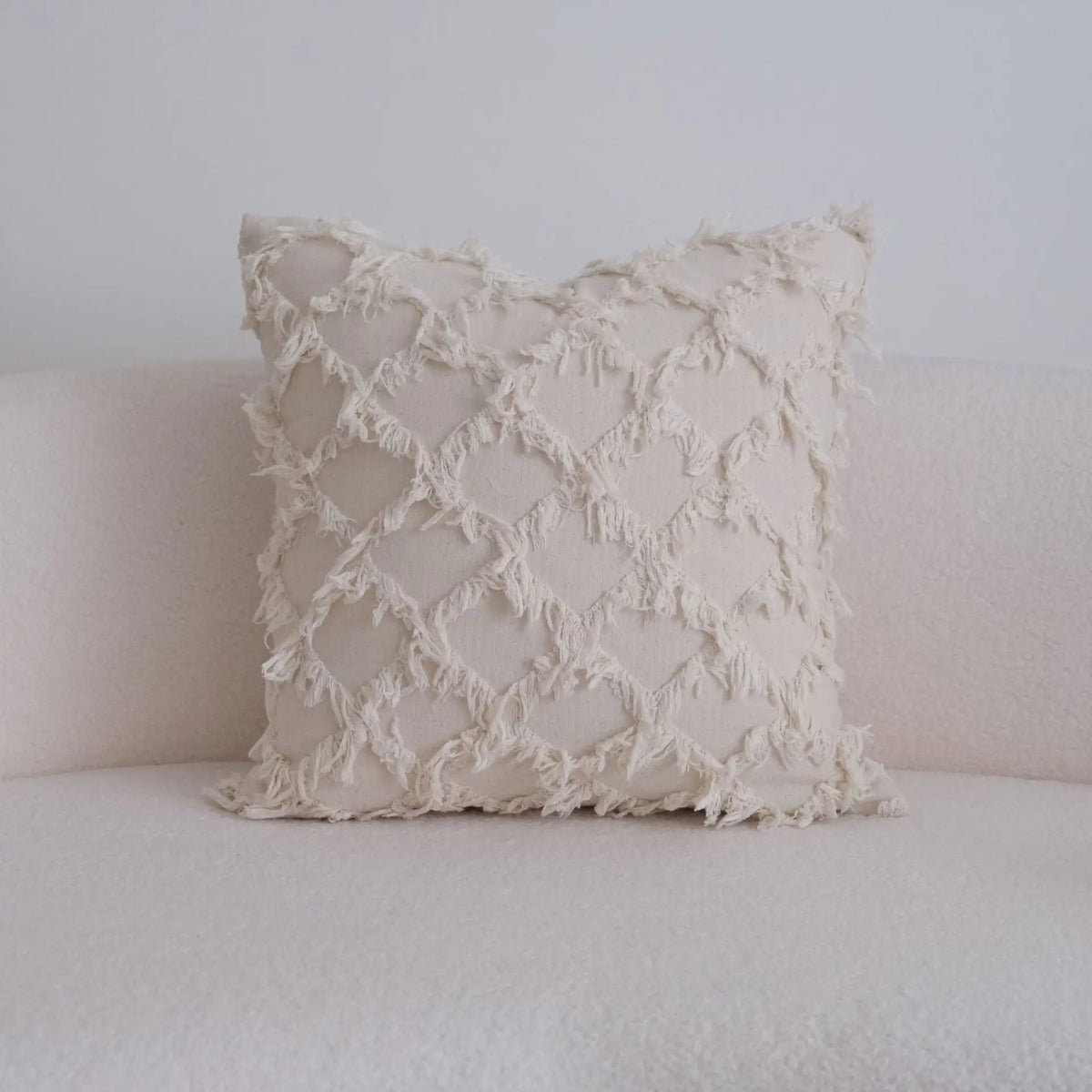 taies d'oreiller décoratives polyester non toxique moderne 30x50cm 45x45cm 50x50cm jacquard beigeclair tissage opacité