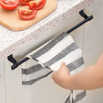 porte serviettes mural acier inoxydable moderne clips serviettes colorées rangement salle bain cuisine support