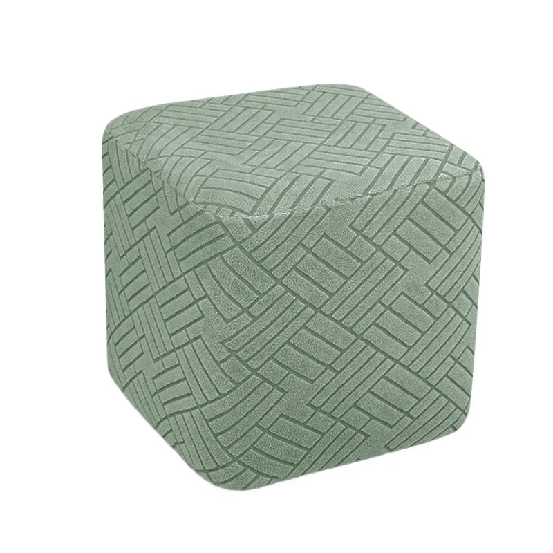 Fauteuil moderne couverture gris rayures adhésif lavable machine protection intérieur extérieur restaurant bar sofa