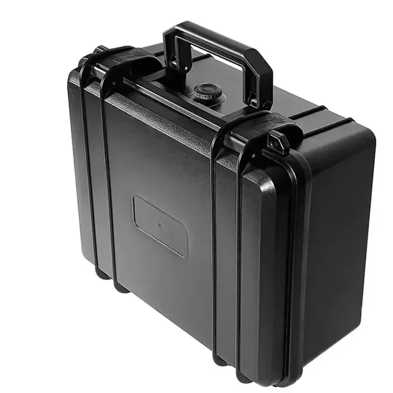 valise rigide noire robuste 280mm 240mm 130mm mousse d'expansion poignée