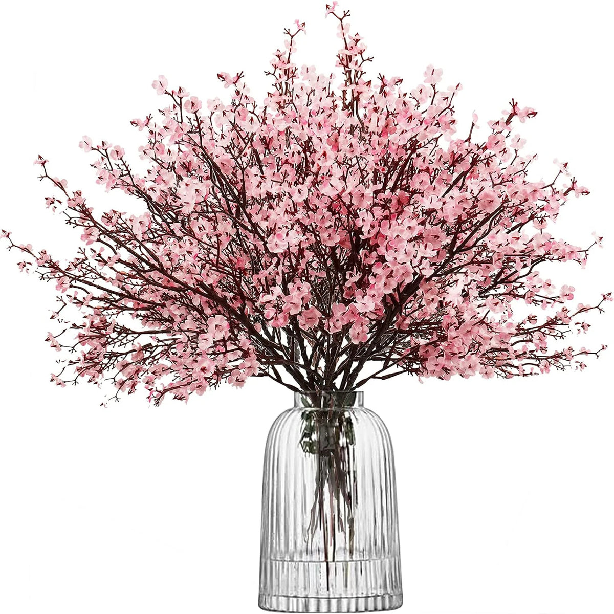bouquet fleurs artificielles soie vase décoration maison mariage fête anniversaire intérieur moderne