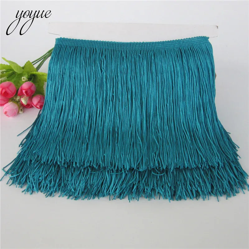 franges polyester dentelle rouge noir vert marron violet blanc rose moderne