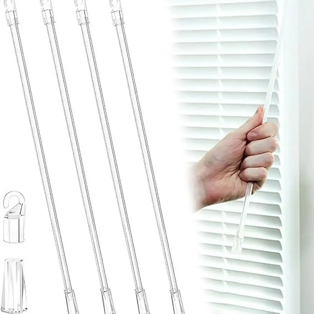 rideau tige transparente moderne anneaux métalliques fixations coton inclusions anneaux fixation
