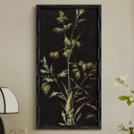 tableau fleurs classique cadre bois peinture huile toile rectangulaire opaqueintérieur décoration moderne
