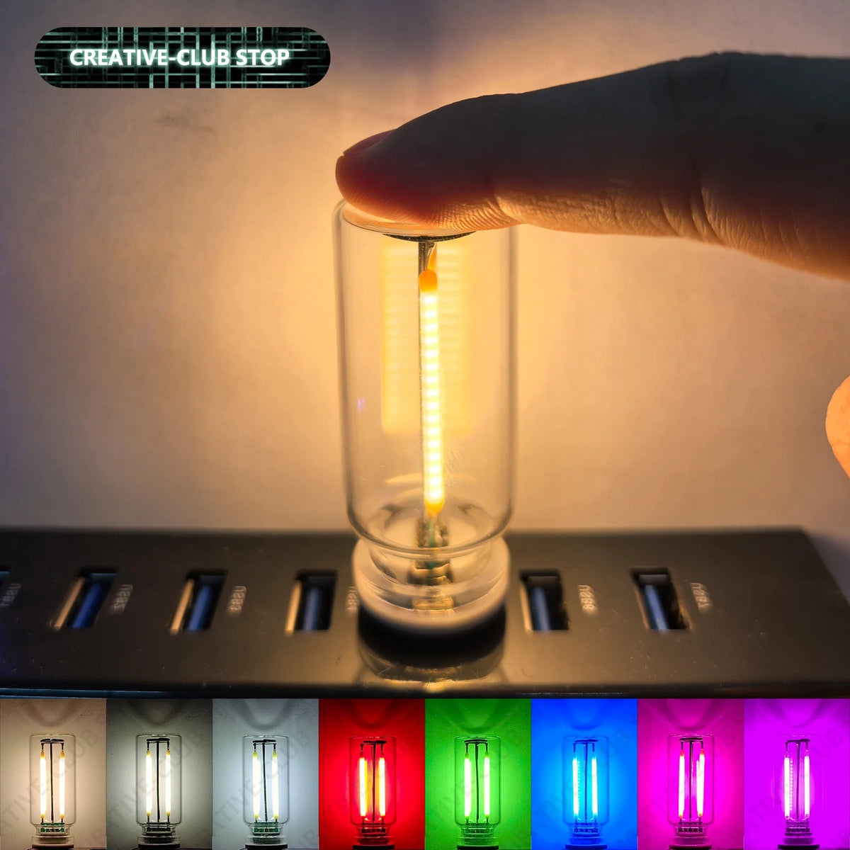 veilleuse led transparente moderne adhésive usb chambre décoration 20000h lumineuse 250 499 lumens
