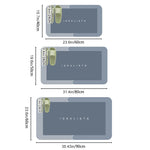 tapis sol salle bain absorbant rapide antidérapant moderne gris texture rugueuse respectueux environnement