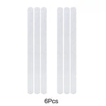 bandes antidérapantes adhésives transparentes 20cm 2cm pratique douche baignoire escaliers sol 40pcs