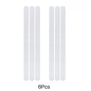 bandes antidérapantes adhésives transparentes 20cm 2cm pratique douche baignoire escaliers sol 40pcs