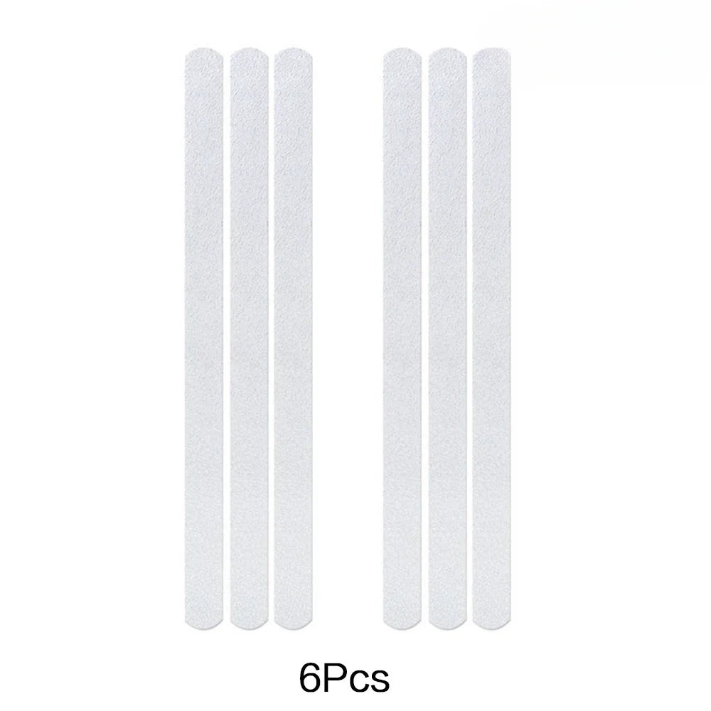 bandes antidérapantes adhésives transparentes 20cm 2cm pratique douche baignoire escaliers sol 40pcs