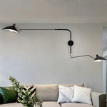 luminaire industriel suspension murale moderne abatjour opaque couleur noir argent doré