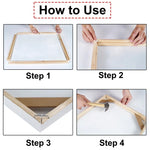 cadre bois minimaliste modernes 20x20cm 20x30cm 20x40cm 30x30cm 30x40cm 30x45cm 40x40cm 40x80cm 50x50cm 50x100cm