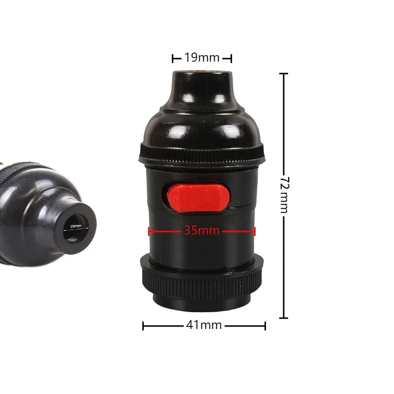 connecteur tuyauterie noir texture rugueuse vis fixation pratique 41x35x72mm