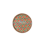 assiettes rotin colorées motifs géométriques naturel vert bleu jaune rouge traditionnel artisanal