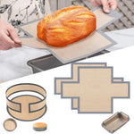 liners cuisson silicone gris beige tissage moderne adhésif grande petite taille